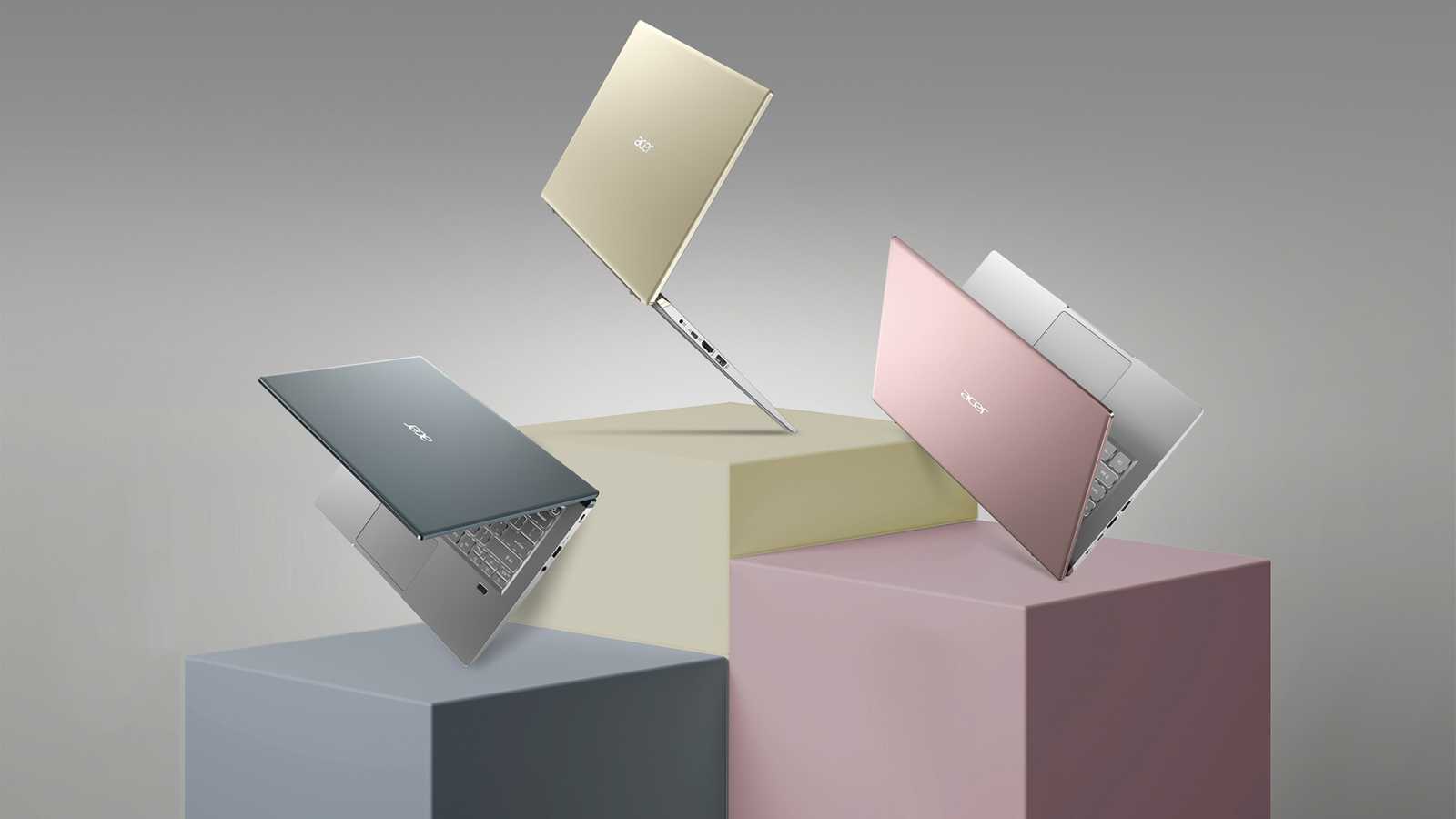 Acer uvádí nové notebooky Swift a ConceptD