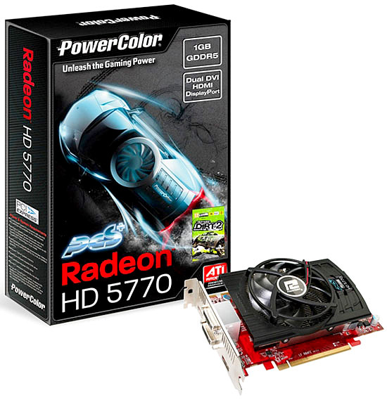 PowerColor uvede přetaktovaný Radeon HD 5770 PCS+