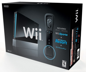 Nintendo rozšiřuje nabídku černé verze konzole Wii