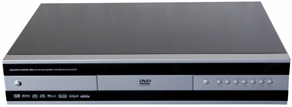 KiSS DP-450: stolní DVD s podporou DivX