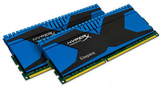 Kingston uvádí na trh DDR3 kity HyperX Predator s frekvencí 2800 MHz