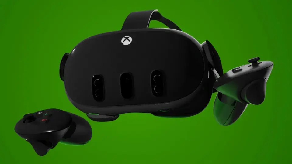 Fanouškovský nástřel Meta Quest 3S Xbox Edition