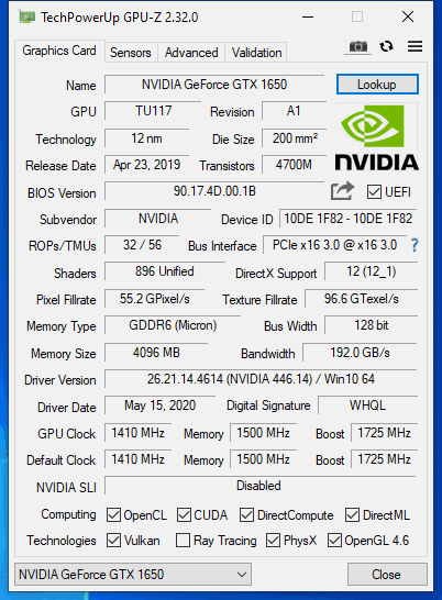 Palit GTX 1650 s GDDR6: vyšší výkon s rychlejšími pamětmi