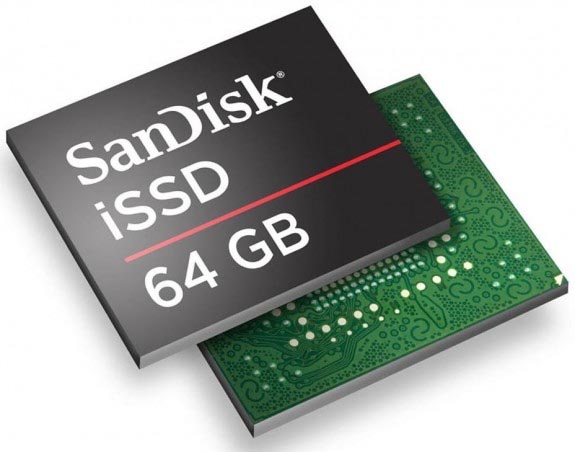 SanDisk vyrobil iSSD disk o kapacitě 64GB a velikosti menší než palec