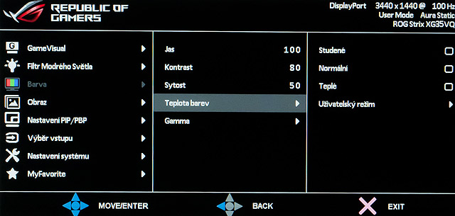 ASUS ROG Strix XG35VQ: pořádná brána do světa her