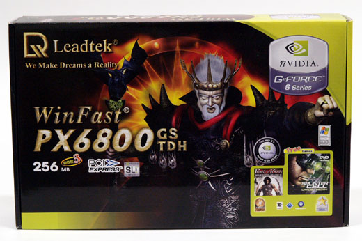 Extrémní overclocking - GeForce 6800GS