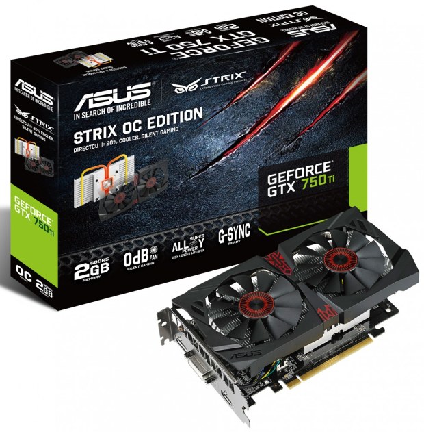 Asus GeForce GTX 750 Ti STRIX OC: tichá i pro obývák