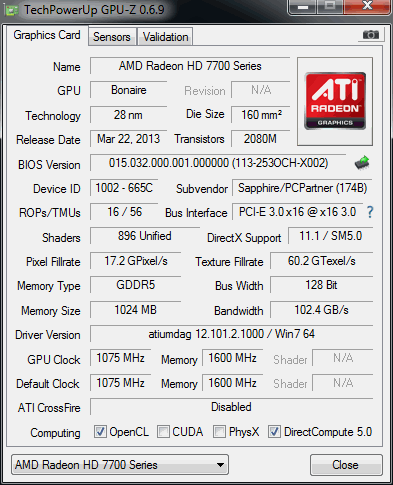 Sapphire Radeon HD 7790 — výborný poměr cena/výkon