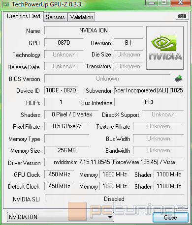 Acer AspireRevo - nVidia ION na váš stůl