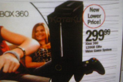 Xbox 360 Elite za 299 dolarů?