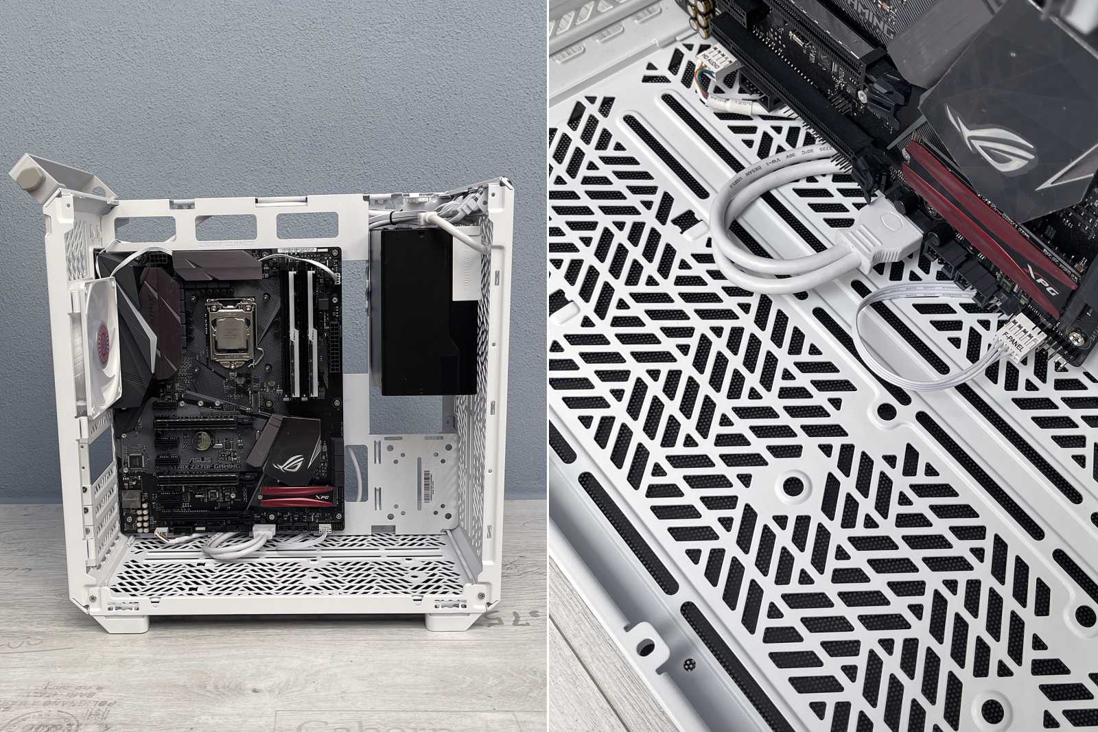 Test skříně Cooler Master Qube 500 FlatPack: Udělej si sám