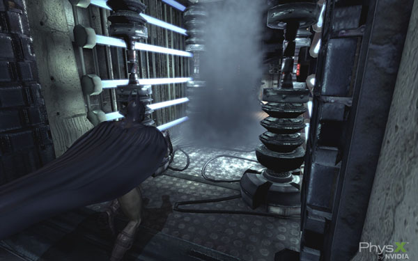 Batman Arkham Asylum — pořádná akce s PhysX