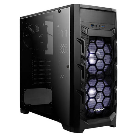 Antec GX202: cenově dostupná midi-tower PC skříň s třemi ventilátory a pozicí pro mechaniku