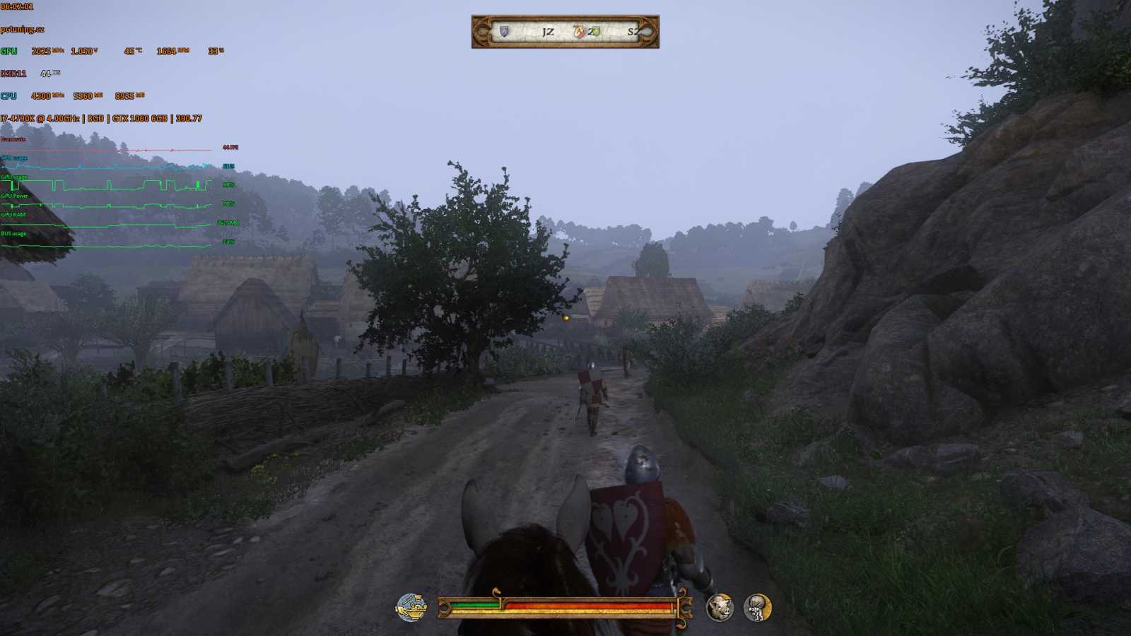 Kingdom Come: Deliverance: vliv nastavení na výkon