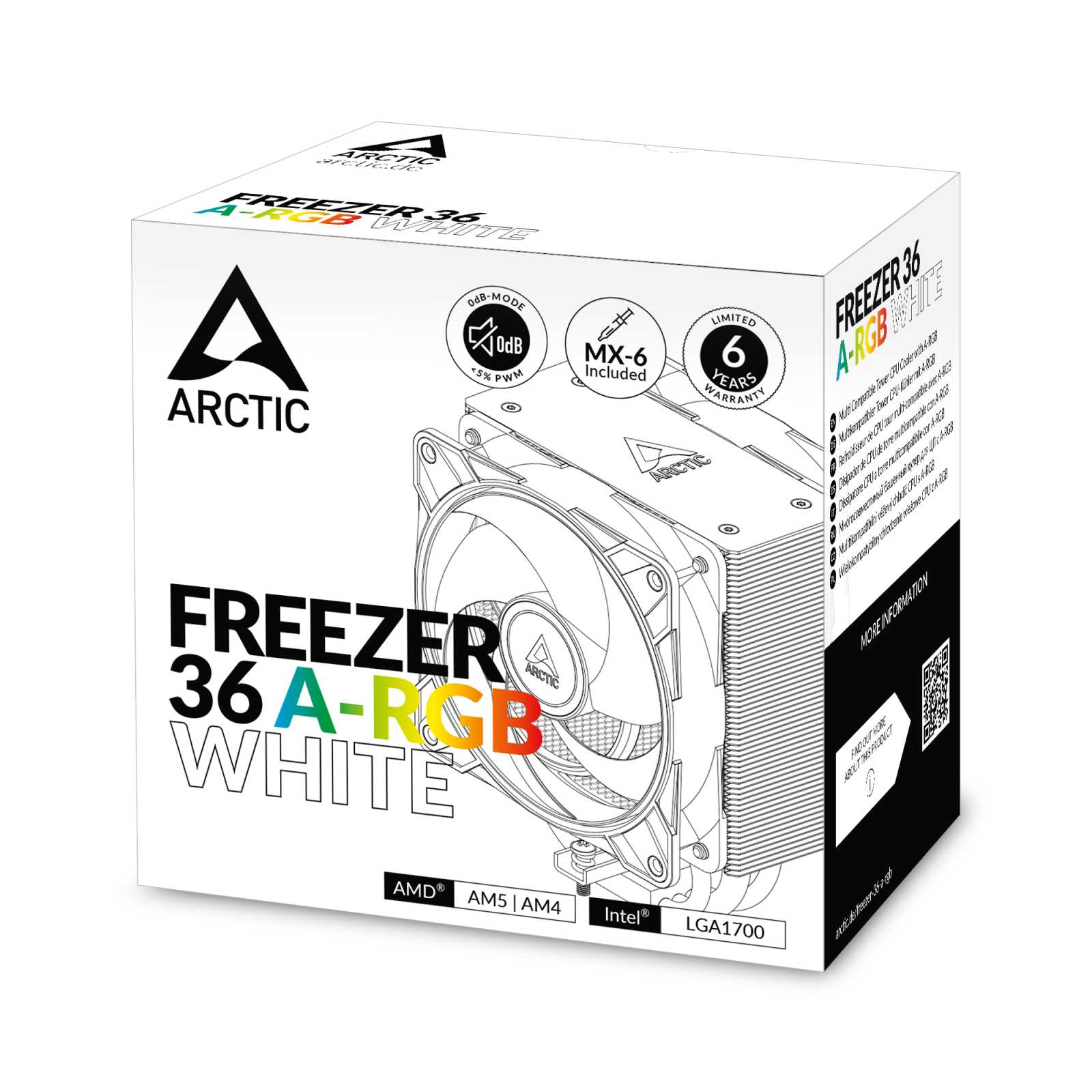 Arctic Freezer 36 A-RGB: krátké představení nové generace chladiče 