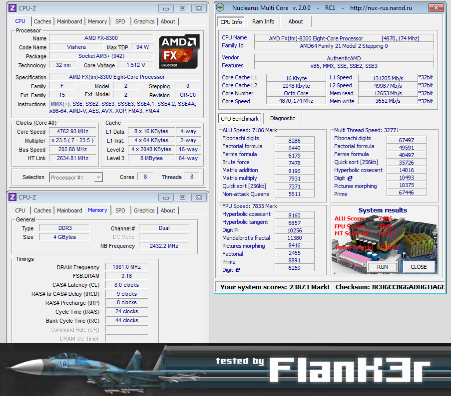 Taktování AMD FX Vishera – dosáhli jsme až na 5833 MHz