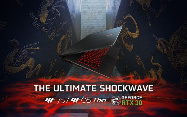 MSI představilo nové notebooky s výkonnými grafikami GeForce RTX 30