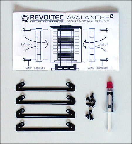 Revoltec Avalanche II - vskutku netypický chladič CPU