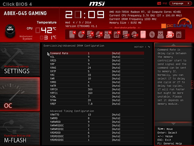 MSI A88X-G45 Gaming: luxusní design i výbava