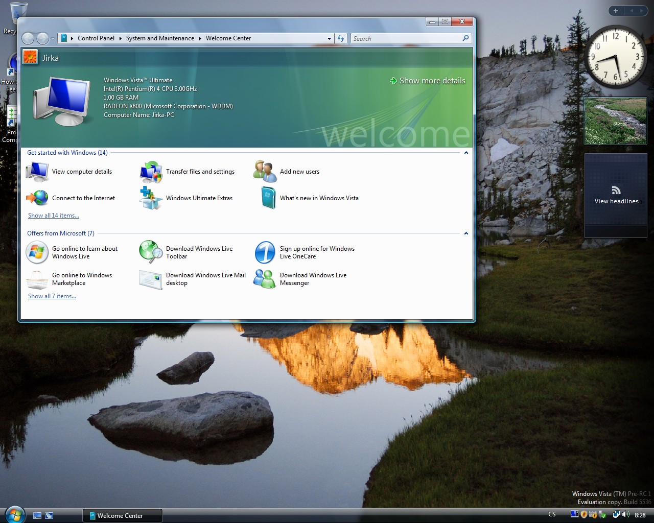 Windows Vista - Co v sobě ukrývají - díl 4.
