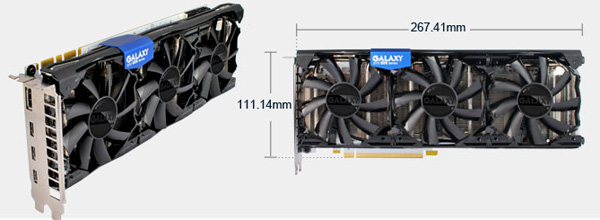 Sněhobílá GeForce GTX 680 SOC od Galaxy se třemi ventilátory