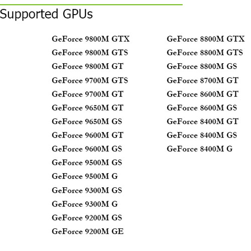 GeForce 179.28 - (r)evoluční mobilní ovladače?