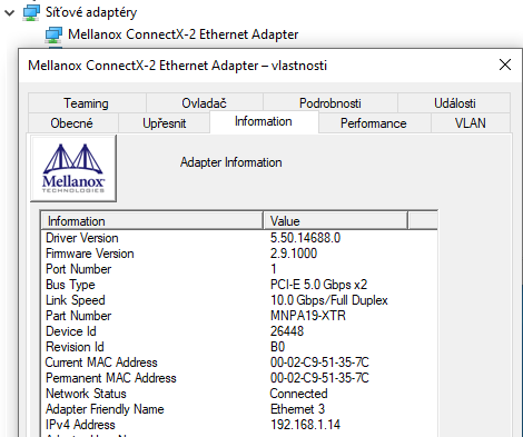 Mellanox Connect X