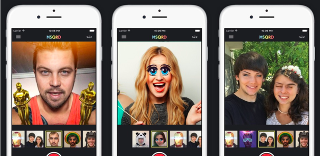 Facebook kupuje aplikaci MSQRD pro změny snímaných tváří