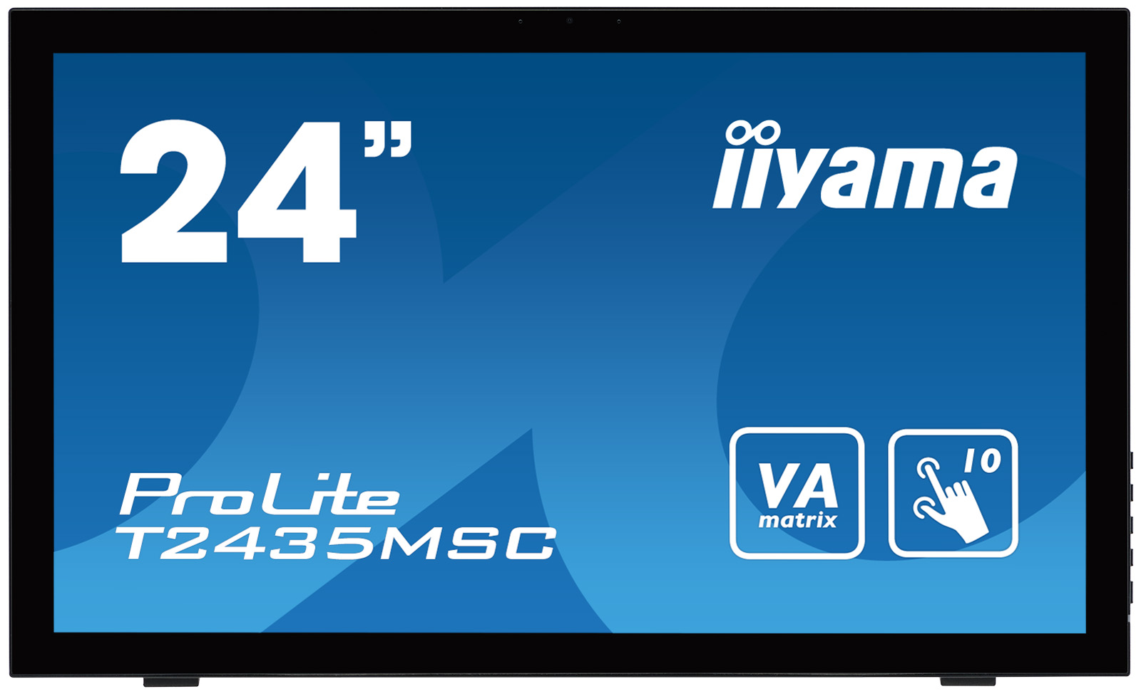 iiyama ProLite T2435MSC-B1: 24" multidotykový monitor s VA panelem