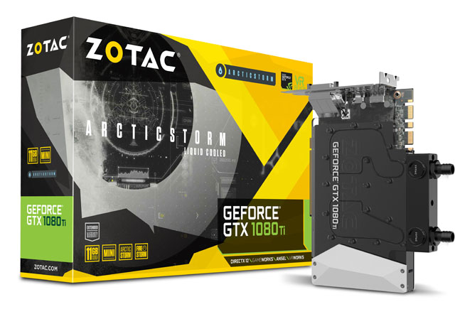 Zotac GTX 1080 Ti ArcticStorm Mini: nejmenší GTX 1080 Ti na trhu