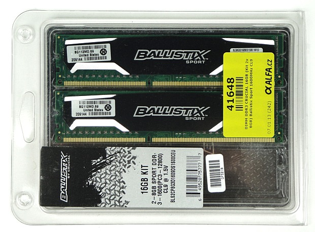 Velký srovnávací test DDR3 pamětí s kapacitou 16 GB