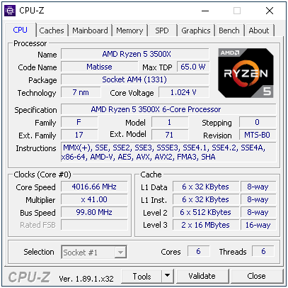 AMD Ryzen 5 3500X: superlevné šestijádro z Číny