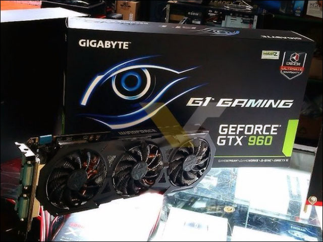 Gigabyte vydá grafiku GeForce GTX 960 v provedení G1.Gaming s robustním chladičem WindForce 3X se třemi ventilátory