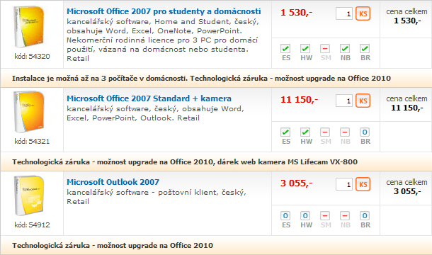 Doporučené sestavy a monitory – srpen 2010