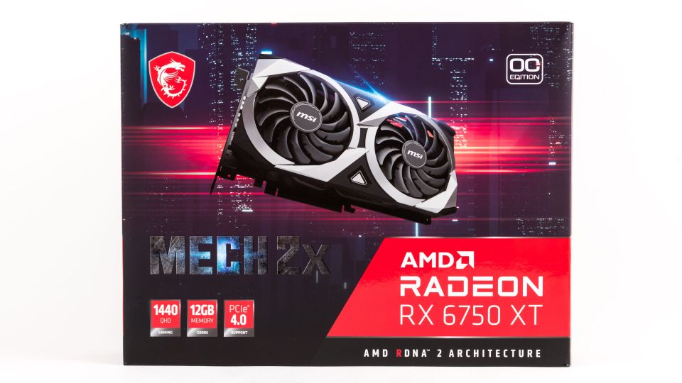 MSI Radeon RX 6750 XT Mech 2X 12G OC: nižší cena a malé ambice