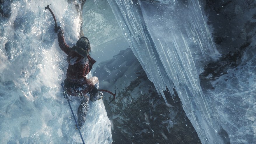 Trailer Rise of the Tomb Raider vám ukáže, v čem je grafika verze pro PC lepší