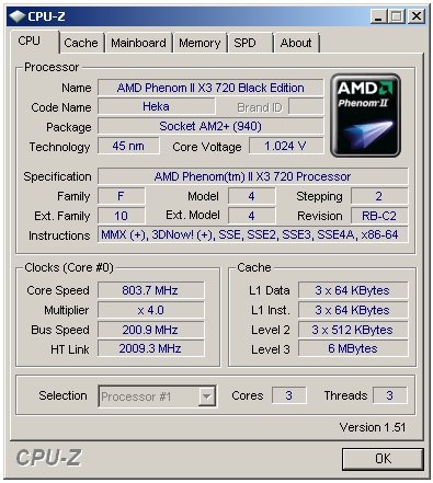 Test nováčků: Athlon II X2 250 a Phenom II X2 550 BE