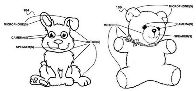 Google chce nejspíše vyrábět hračky, nechal si totiž patentovat chytrého medvídka