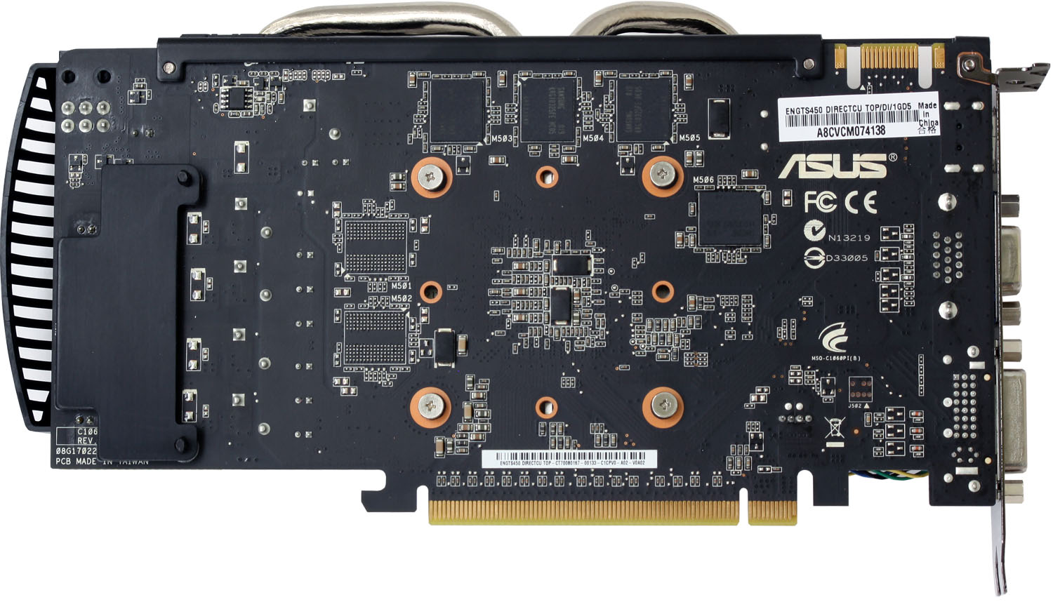 Asus ENGTS 450 TOP — Fermi s výkonem nad HD 5770