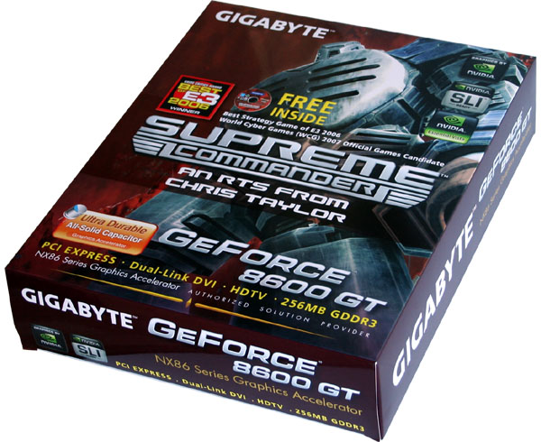 Gigabyte GeForce 8600GTS/GT - pasivní chlazení letí