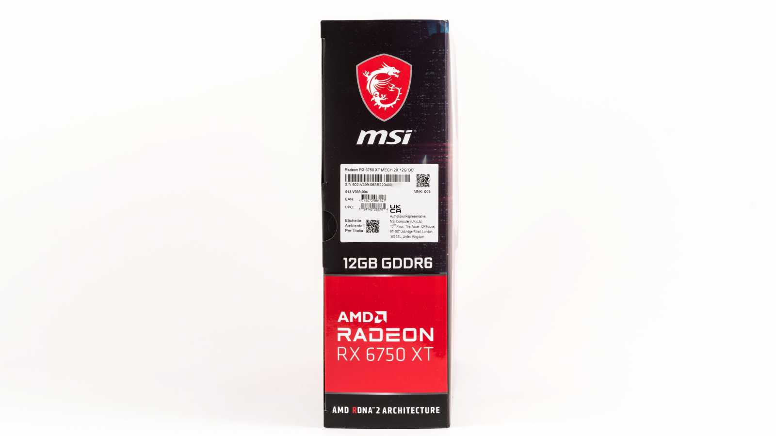 MSI Radeon RX 6750 XT Mech 2X 12G OC: nižší cena a malé ambice