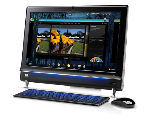 HP TouchSmart 600 - výkonné All-in-One PC 