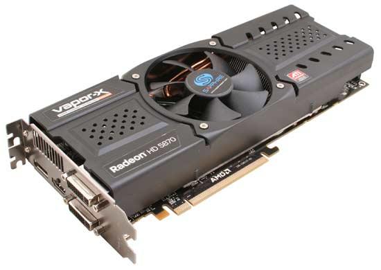 Radeon HD 5870/5750 s Vapor-X