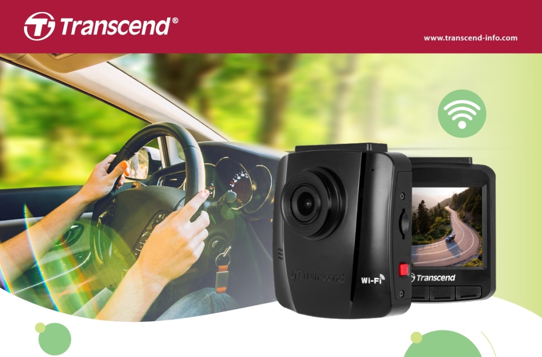 Transcend DrivePro 130: kamera do auta s WiFi 