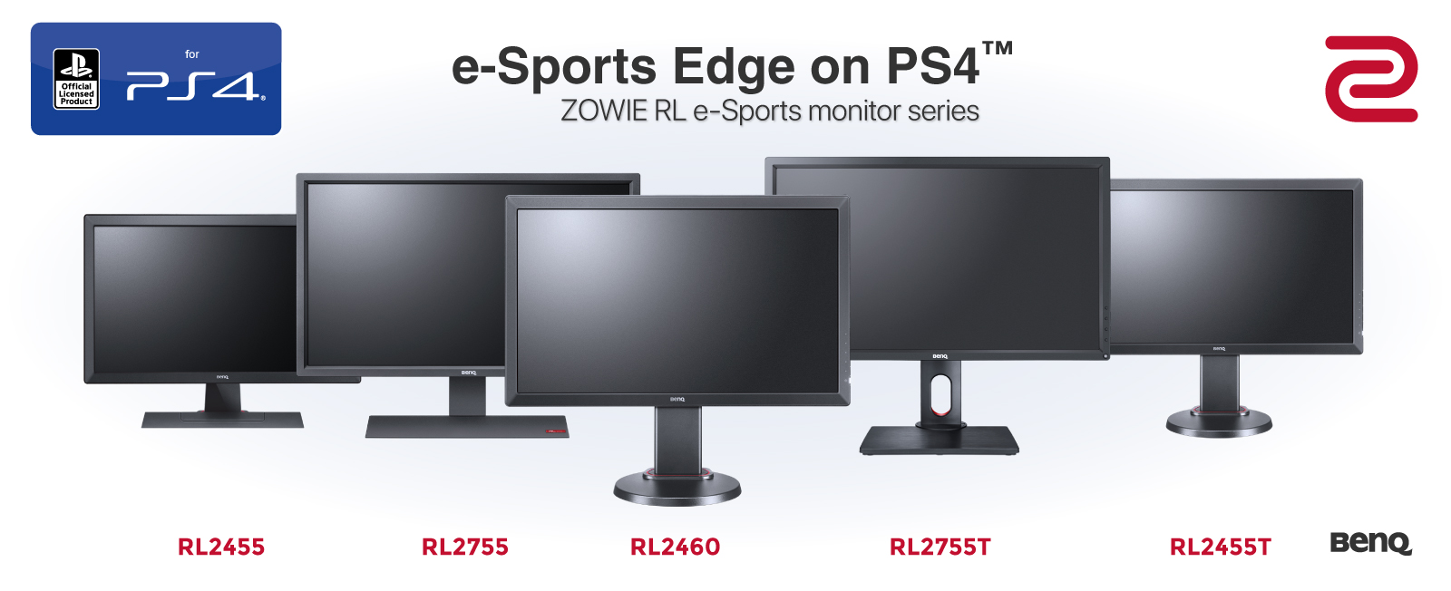 Monitory ZOWIE by BenQ RL nyní speciálně i pro PlayStation 4