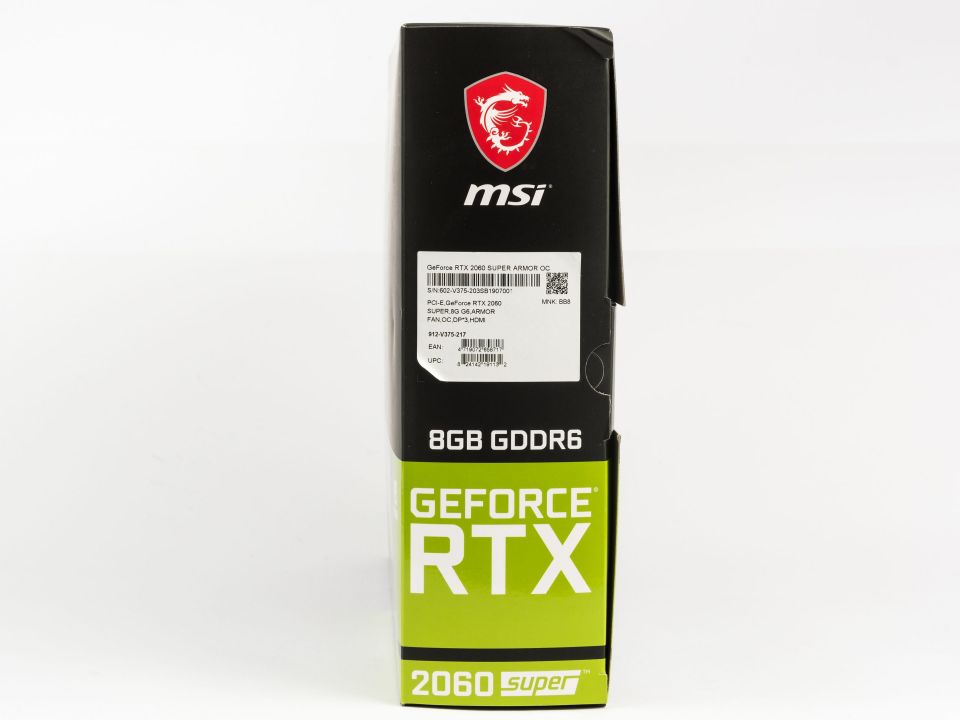 MSI GeForce RTX 2060 Super Armor OC v testu
