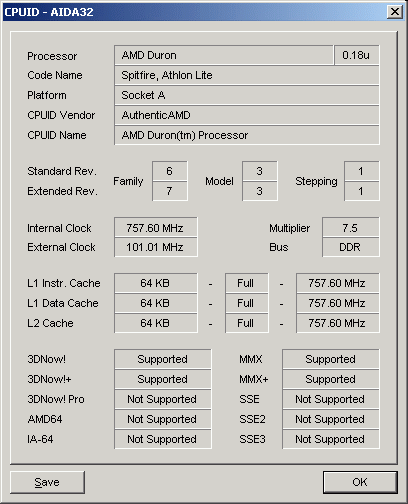 AIDA32: konkurence pro SiSoft Sandru?