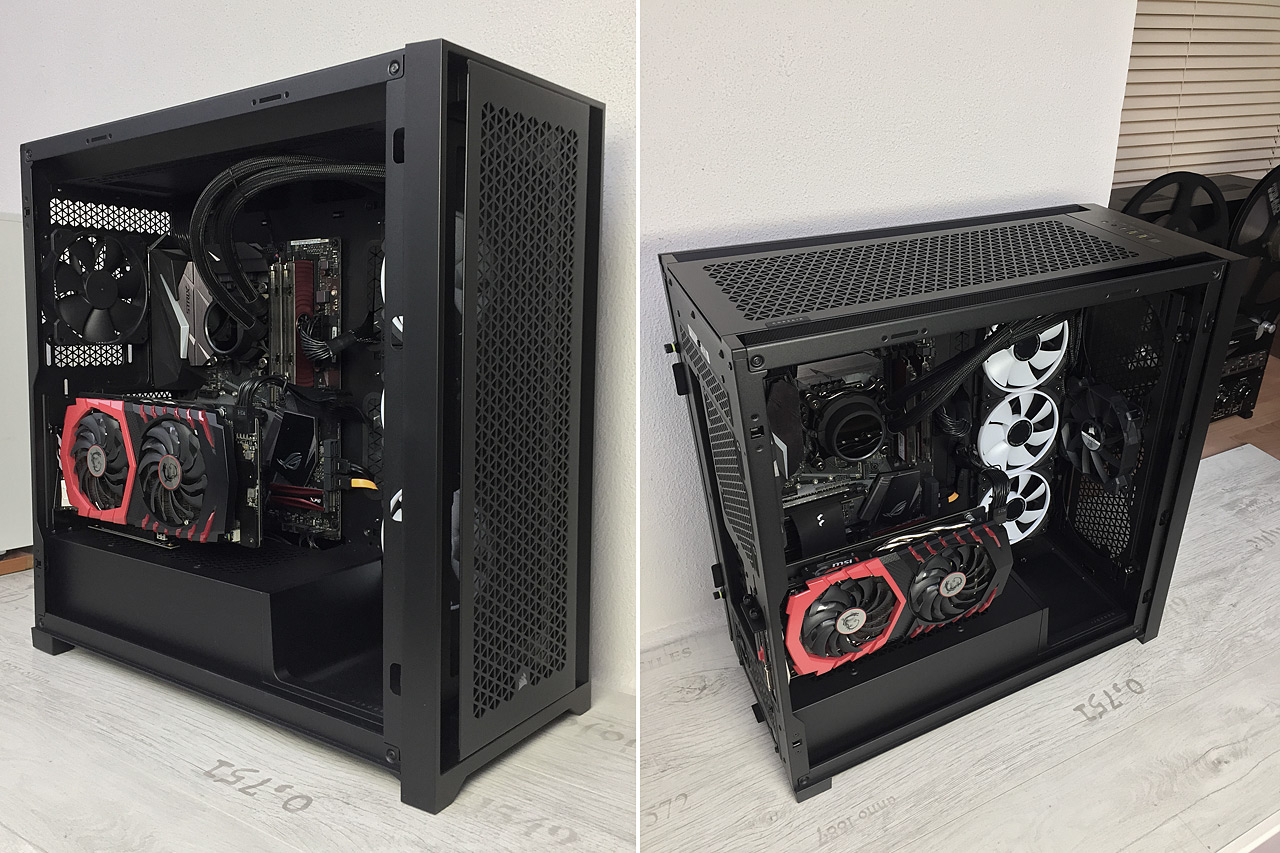 Test skříně Corsair 5000D AIRFLOW – někdo to rád chladné