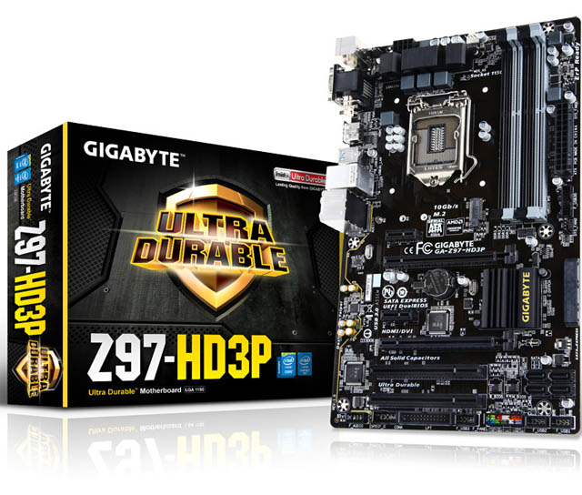 Gigabyte chystá vydání cenově dostupné základní desky Z97-HD3P založené na čipsetu Z97 Express
