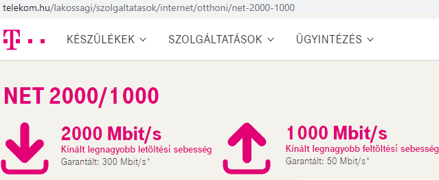 Nabídka T-mobile v Maďarsku